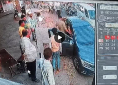 लखनऊ में पुलिसकर्मी और कार ड्राइवर के बीच हुई  मारपीट