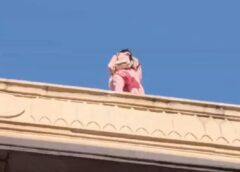 हाईकोर्ट की छत पर गोद में बच्चा लेकर चढ़ी महिला: बोली – कूद जाऊंगी, मुस्लिम युवक से 2 साल पहले की थी लव मैरिज , लखनऊ का हैं यह मामला।