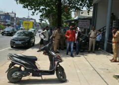 लखनऊ : प्रॉपर्टी डीलर पे दिनदहाड़े फायरिंग:कल्लीपश्चिम बाजार का यह मामला 