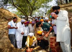 सुनाम के अकबरपुर गांव में घग्गर शाखा पर मोगा निर्माण का शिलान्यास, 250 किसान परिवारों को मिलेगा सिंचाई का लाभ