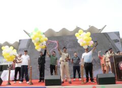 इंदौर- नशे के खिलाफ इंदौर पुलिस का विश्व रिकॉर्ड, 8,534 लोगों ने बनाई विशाल मानव श्रृंखला