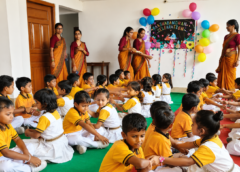 विद्या निकेतन में मनाया गया रक्षाबंधन का पर्व