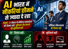 AI भारत में नौकरियां छीनने से ज्यादा दे रहा, लेकिन फ्रेशर्स के लिए बढ़ी चुनौती